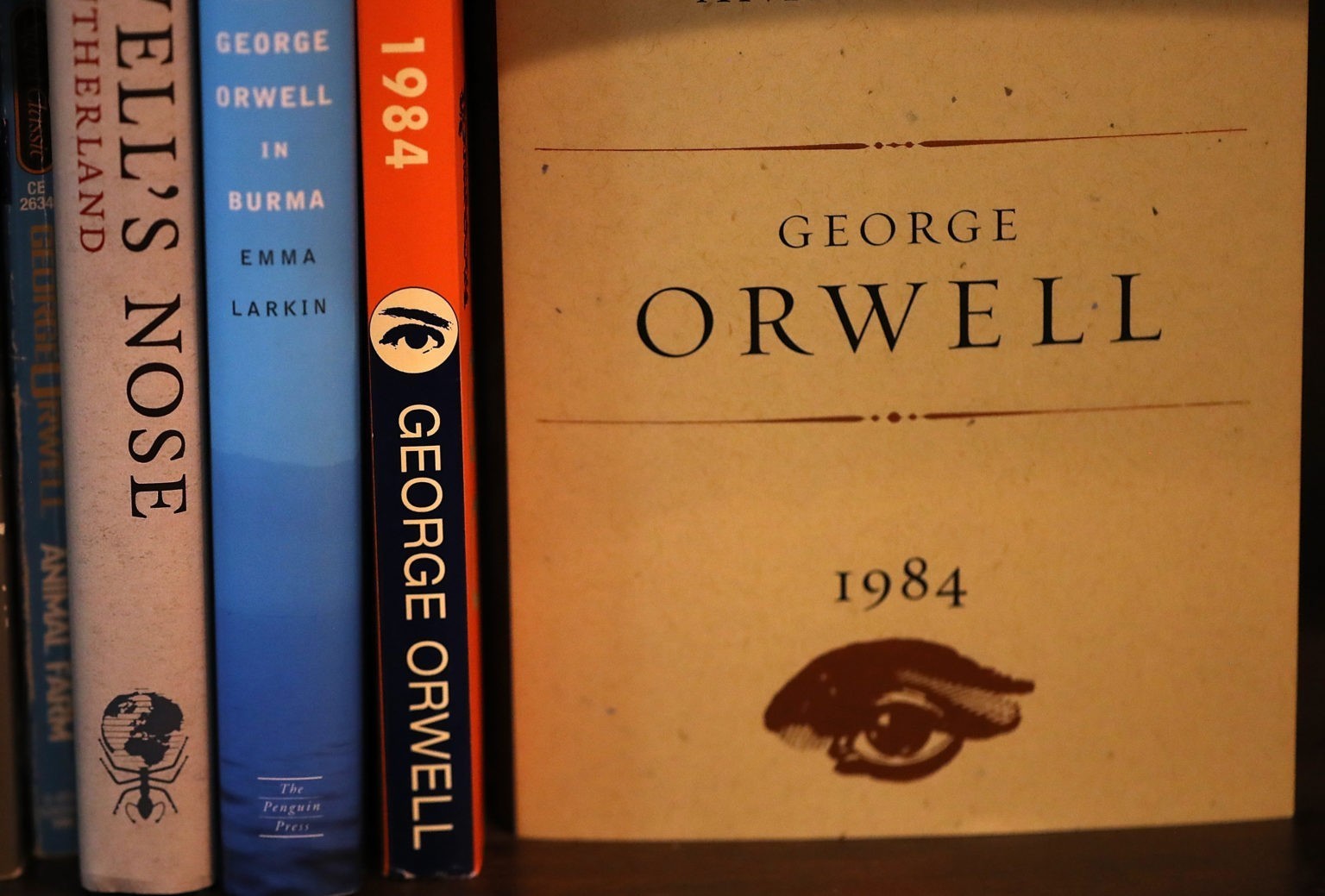 1984 and animal farm book and cassette george orwell