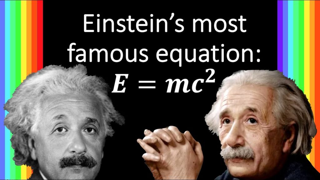 Deriving Einsteins Most Famous Equation Why Does Energy Mass X Speed Of Light Squared Physics 5404