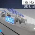 Magnetically levitated trains 600km per hour