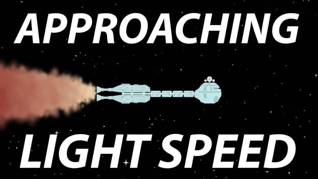 spaceship travel at light speed