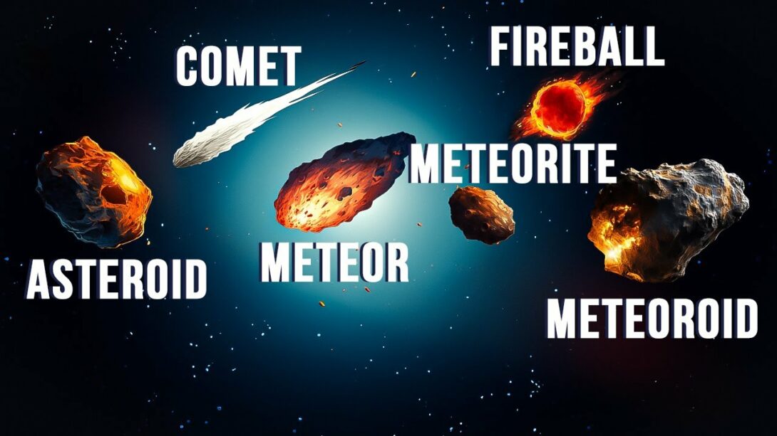 What's The Difference Between Asteroid, Meteorite, Meteoroid, Bolide ...