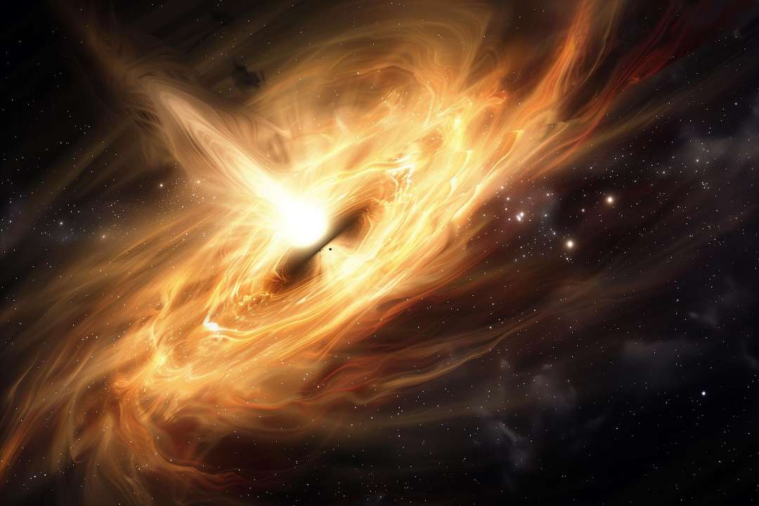 Astronomers Witness a Massive Black Hole Awakening in Real Time