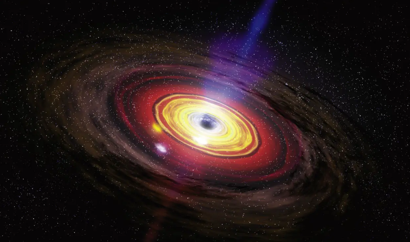 The Largest Black Hole Ever Recorded, Weighing Two-Thirds the Mass of All the Stars in the Milky Way